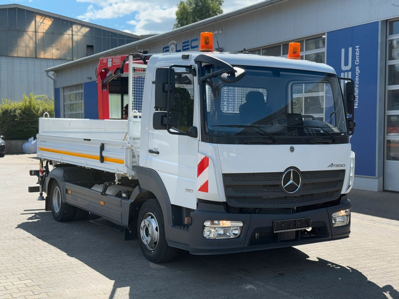 Mercedes-Benz ATEGO 818 4x2 Euro 6 Kipper Kran FASSI F65B.0.22 - Όχημα με ανατρεπομενη καροτσα: φωτογραφία 1 Mercedes-Benz ATEGO 818 4x2 Euro 6 Kipper Kran FASSI F65B.0.22 - Όχημα με ανατρεπομενη καροτσα: φωτογραφία 1