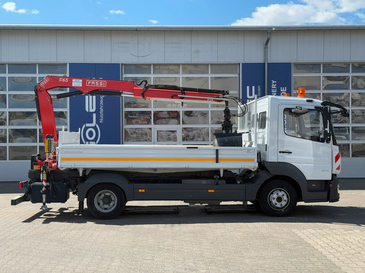 Mercedes-Benz ATEGO 818 4x2 Euro 6 Kipper Kran FASSI F65B.0.22 - Όχημα με ανατρεπομενη καροτσα: φωτογραφία 3 Mercedes-Benz ATEGO 818 4x2 Euro 6 Kipper Kran FASSI F65B.0.22 - Όχημα με ανατρεπομενη καροτσα: φωτογραφία 3