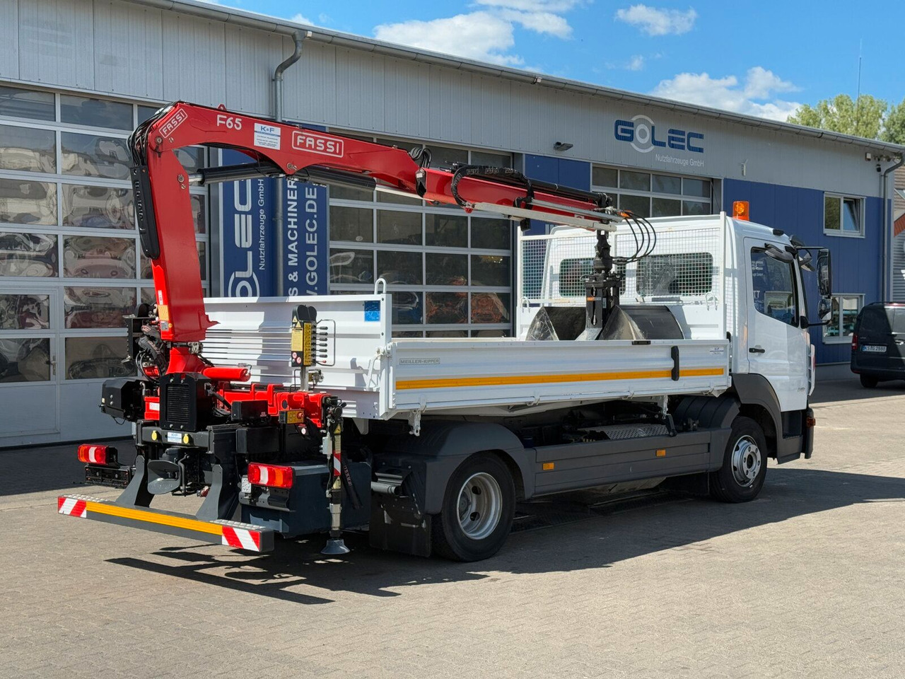Mercedes-Benz ATEGO 818 4x2 Euro 6 Kipper Kran FASSI F65B.0.22 - Όχημα με ανατρεπομενη καροτσα: φωτογραφία 5 Mercedes-Benz ATEGO 818 4x2 Euro 6 Kipper Kran FASSI F65B.0.22 - Όχημα με ανατρεπομενη καροτσα: φωτογραφία 5