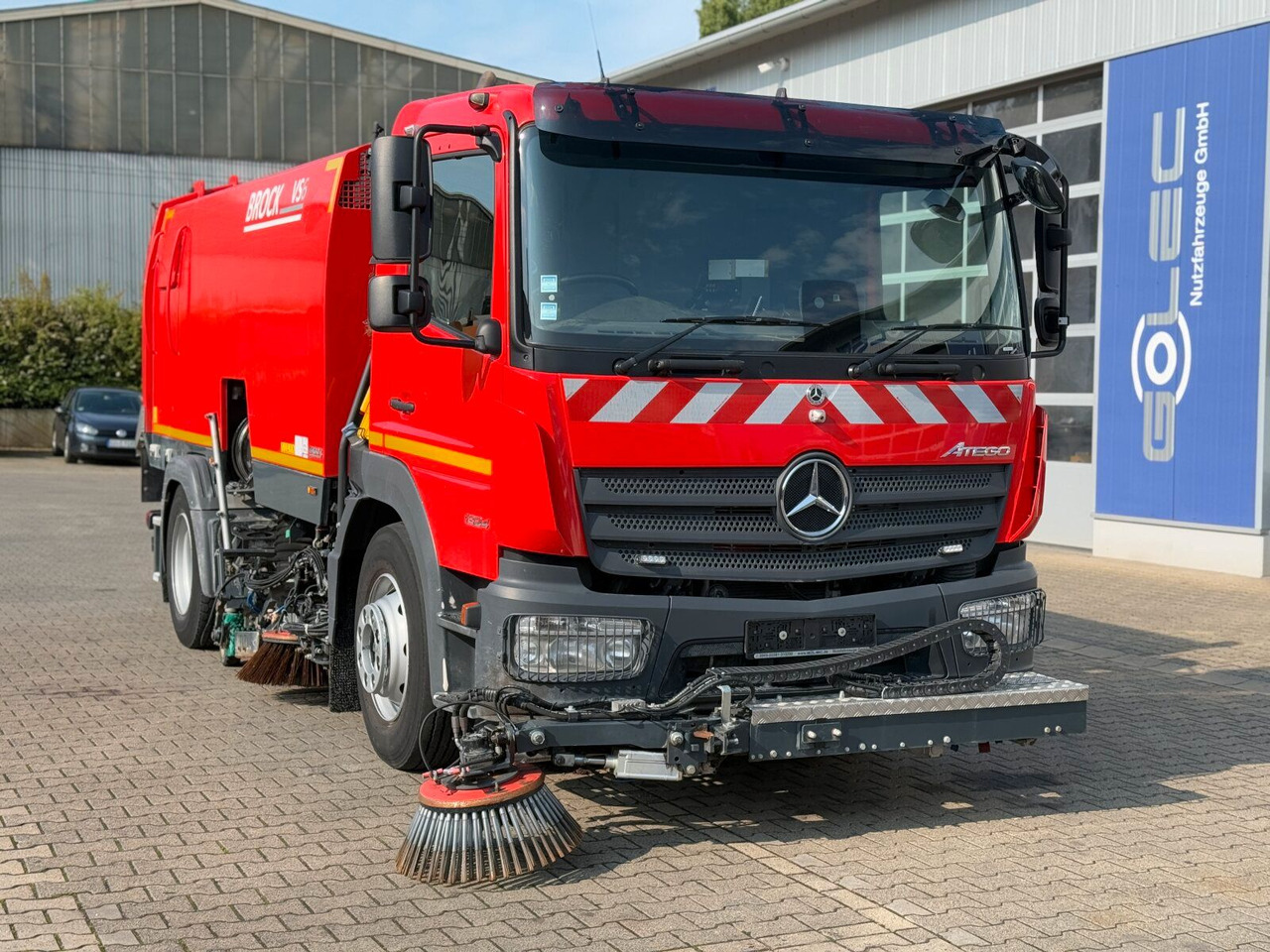 Mercedes-Benz Atego 1324 4x2 Kehrmaschine BROCK HD Anlage - Σάρωθρο δρόμων: φωτογραφία 1 Mercedes-Benz Atego 1324 4x2 Kehrmaschine BROCK HD Anlage - Σάρωθρο δρόμων: φωτογραφία 1