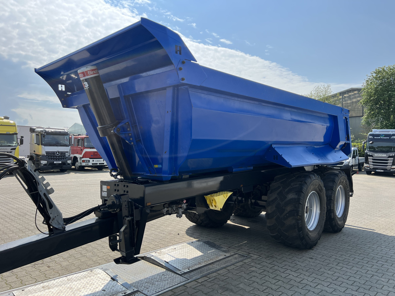 REISCH RTWK-200KS.550 Agro Kippauflieger - Επικαθήμενο ανατρεπόμενο: φωτογραφία 1 REISCH RTWK-200KS.550 Agro Kippauflieger - Επικαθήμενο ανατρεπόμενο: φωτογραφία 1