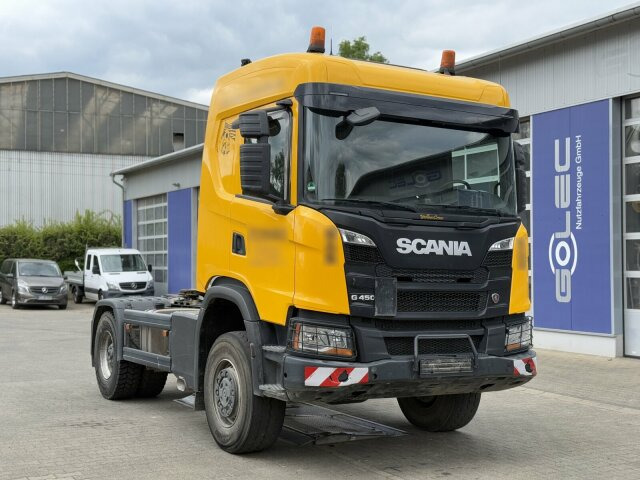 Scania G450 XT 4x4 Euro 6 SZM Kipphydraulik Blatt/ Luft - Τράκτορας: φωτογραφία 1 Scania G450 XT 4x4 Euro 6 SZM Kipphydraulik Blatt/ Luft - Τράκτορας: φωτογραφία 1