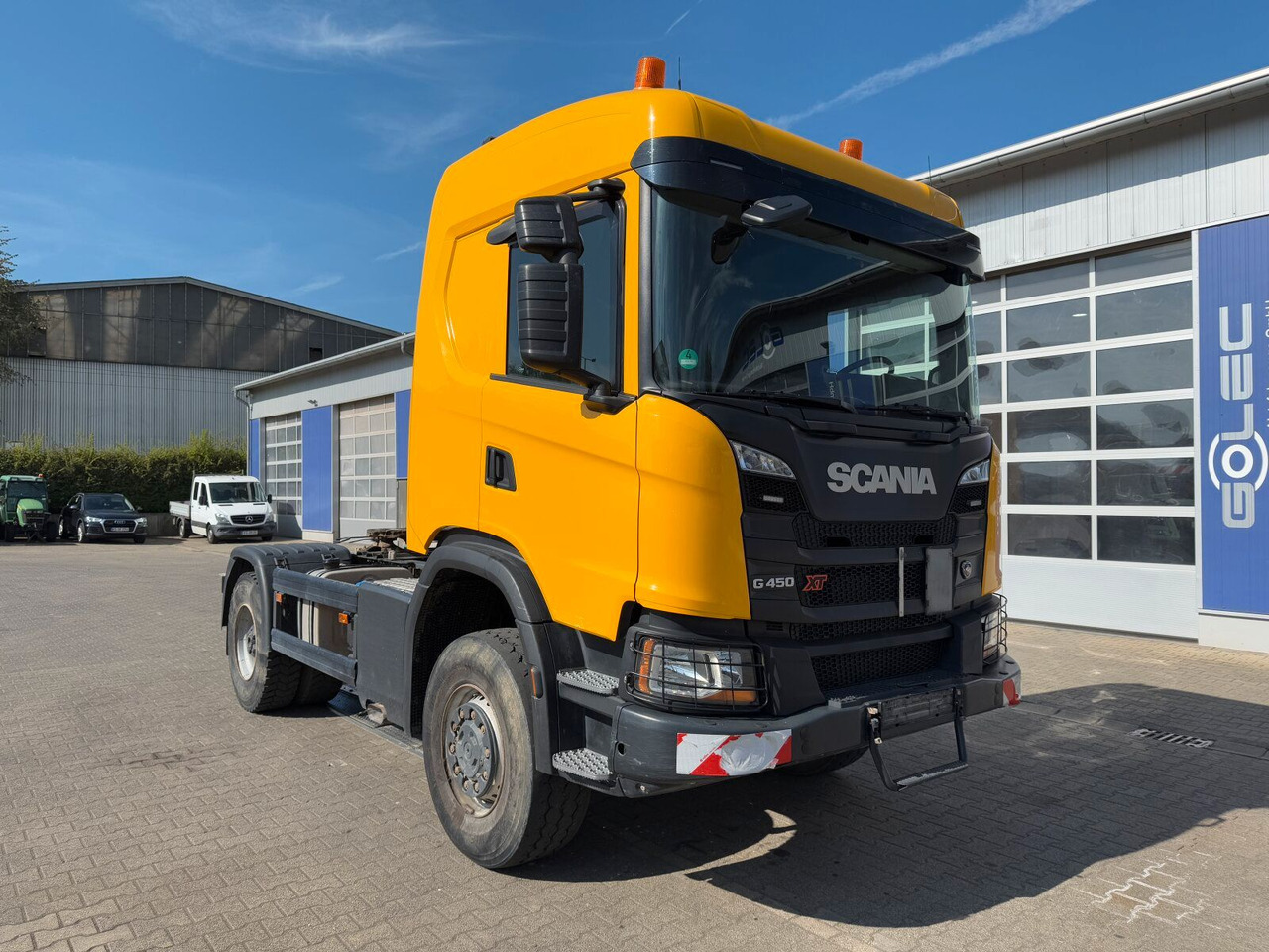 Scania G450 XT 4x4 Euro 6 SZM Kipphydraulik Blatt/ Luft - Τράκτορας: φωτογραφία 1 Scania G450 XT 4x4 Euro 6 SZM Kipphydraulik Blatt/ Luft - Τράκτορας: φωτογραφία 1