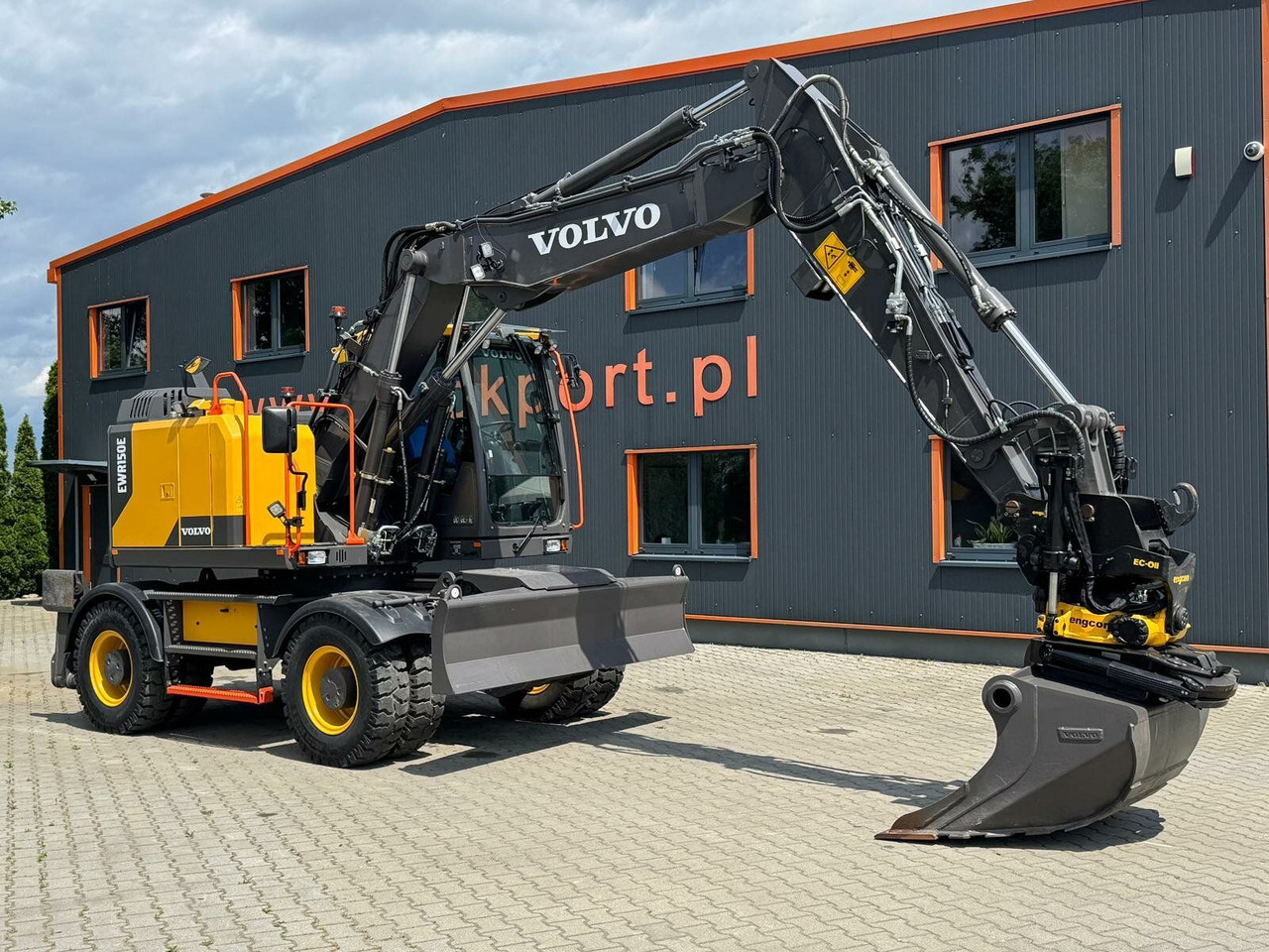 Volvo EWR150E Mobilbagger mit ROTATOR ENCONG EC319 - Τροχοφόρος εκσκαφέας: φωτογραφία 3 Volvo EWR150E Mobilbagger mit ROTATOR ENCONG EC319 - Τροχοφόρος εκσκαφέας: φωτογραφία 3