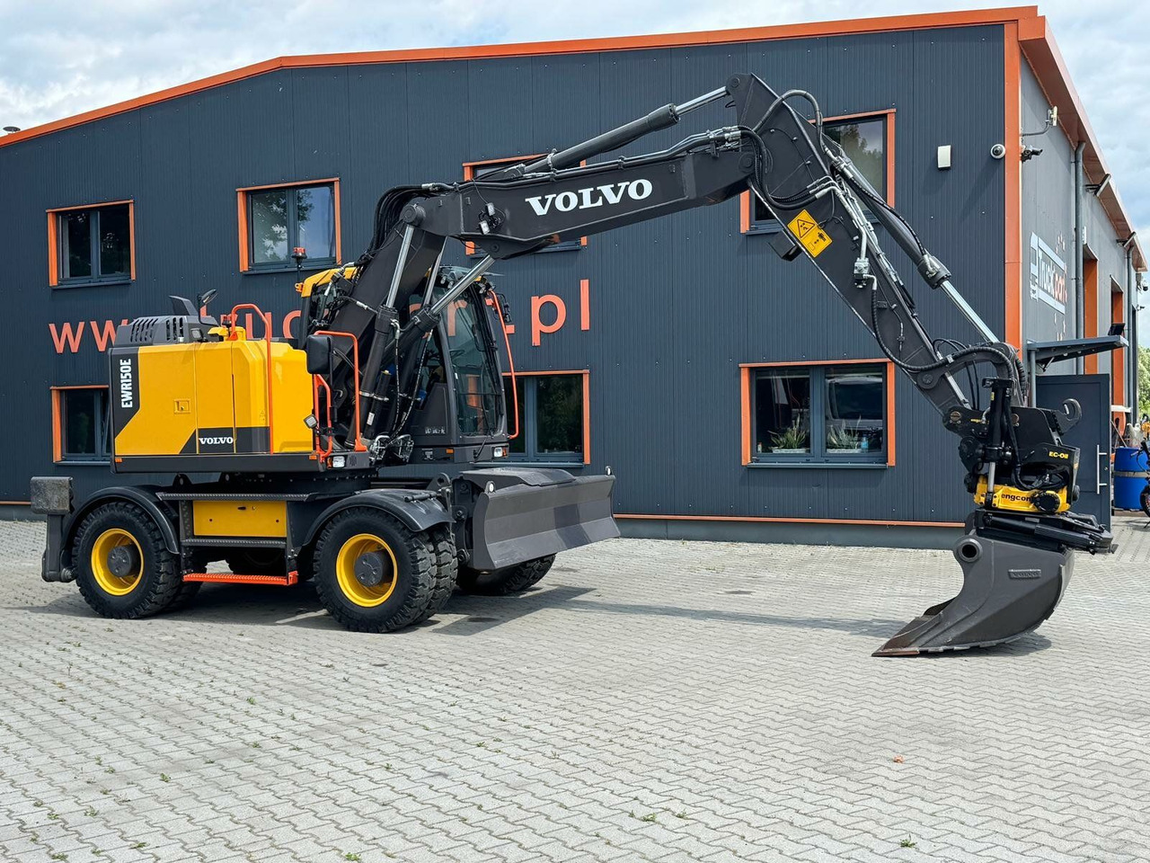 Volvo EWR150E Mobilbagger mit ROTATOR ENCONG EC319 - Τροχοφόρος εκσκαφέας: φωτογραφία 4 Volvo EWR150E Mobilbagger mit ROTATOR ENCONG EC319 - Τροχοφόρος εκσκαφέας: φωτογραφία 4