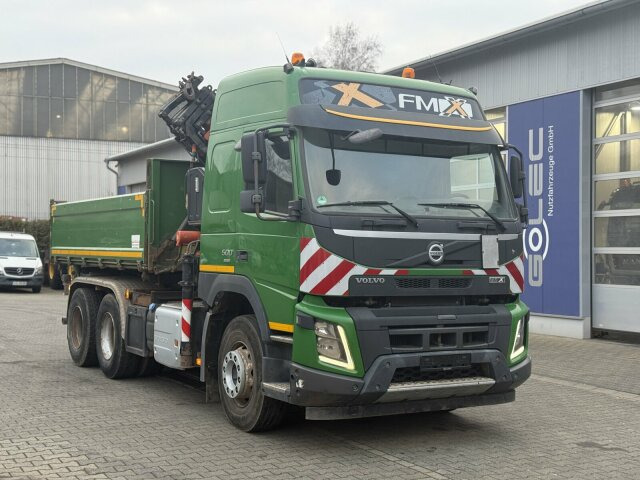 Volvo FMX 500 6x4 Kipper mit Kran Atlas 172.3E - A4 - Φορτηγό ανατρεπόμενο, Φορτηγό με γερανό: φωτογραφία 1 Volvo FMX 500 6x4 Kipper mit Kran Atlas 172.3E - A4 - Φορτηγό ανατρεπόμενο, Φορτηγό με γερανό: φωτογραφία 1