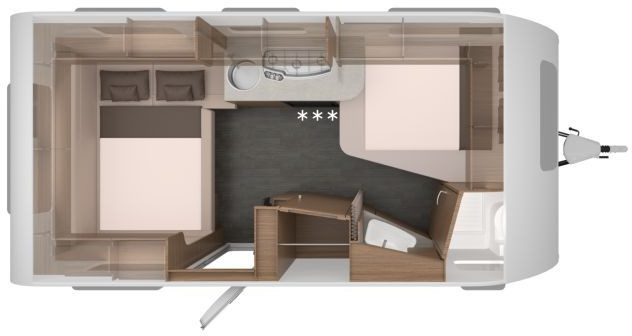 Knaus Sport 450 FU Design Paket - Ρυμουλκούμενο τροχόσπιτο: φωτογραφία 3 Knaus Sport 450 FU Design Paket - Ρυμουλκούμενο τροχόσπιτο: φωτογραφία 3