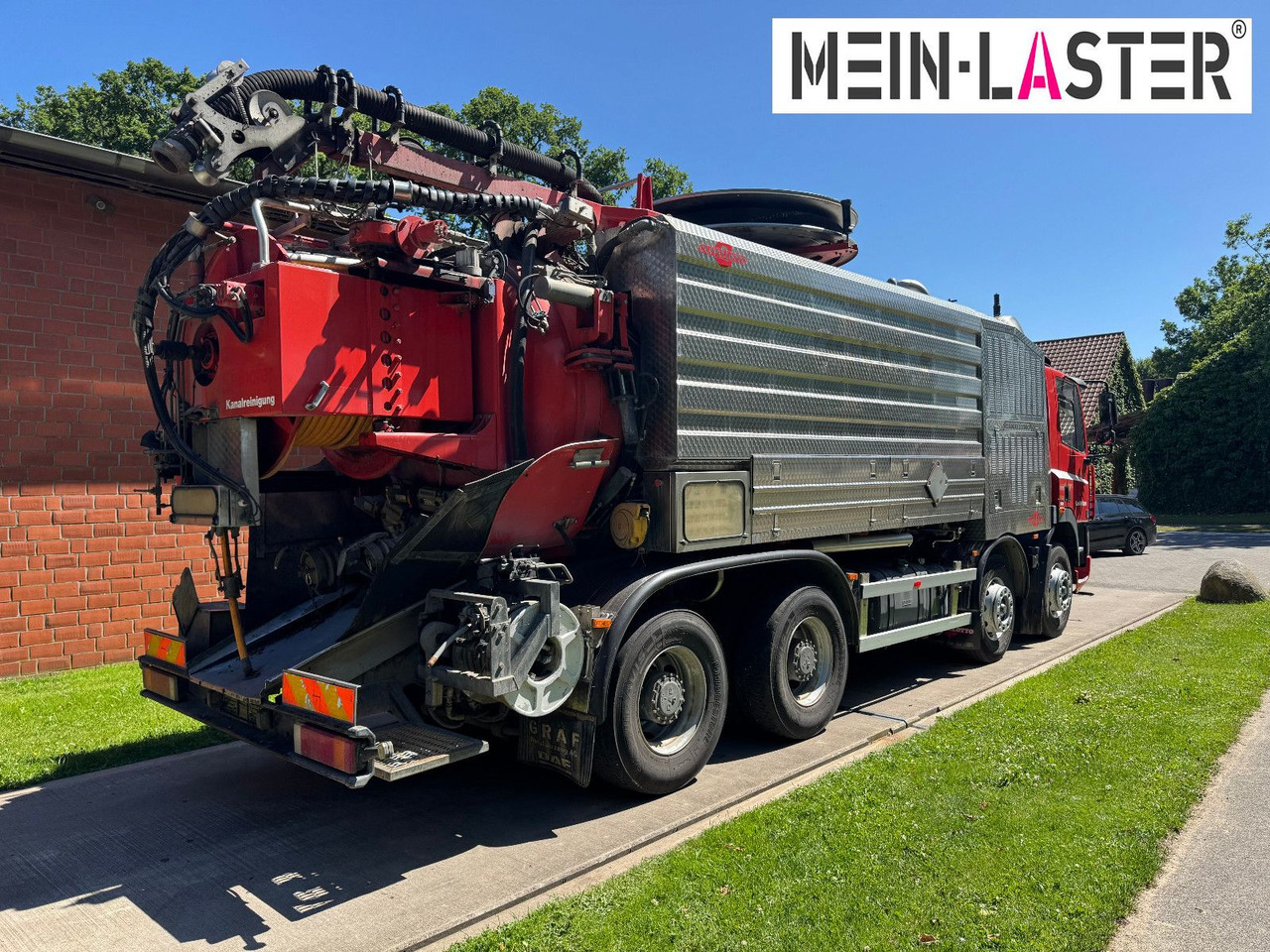 DAF Saug/Spülkombi Cappellotto Wittig/Uraca - Όχημα εκκένωσης βόθρων: φωτογραφία 4 DAF Saug/Spülkombi Cappellotto Wittig/Uraca - Όχημα εκκένωσης βόθρων: φωτογραφία 4