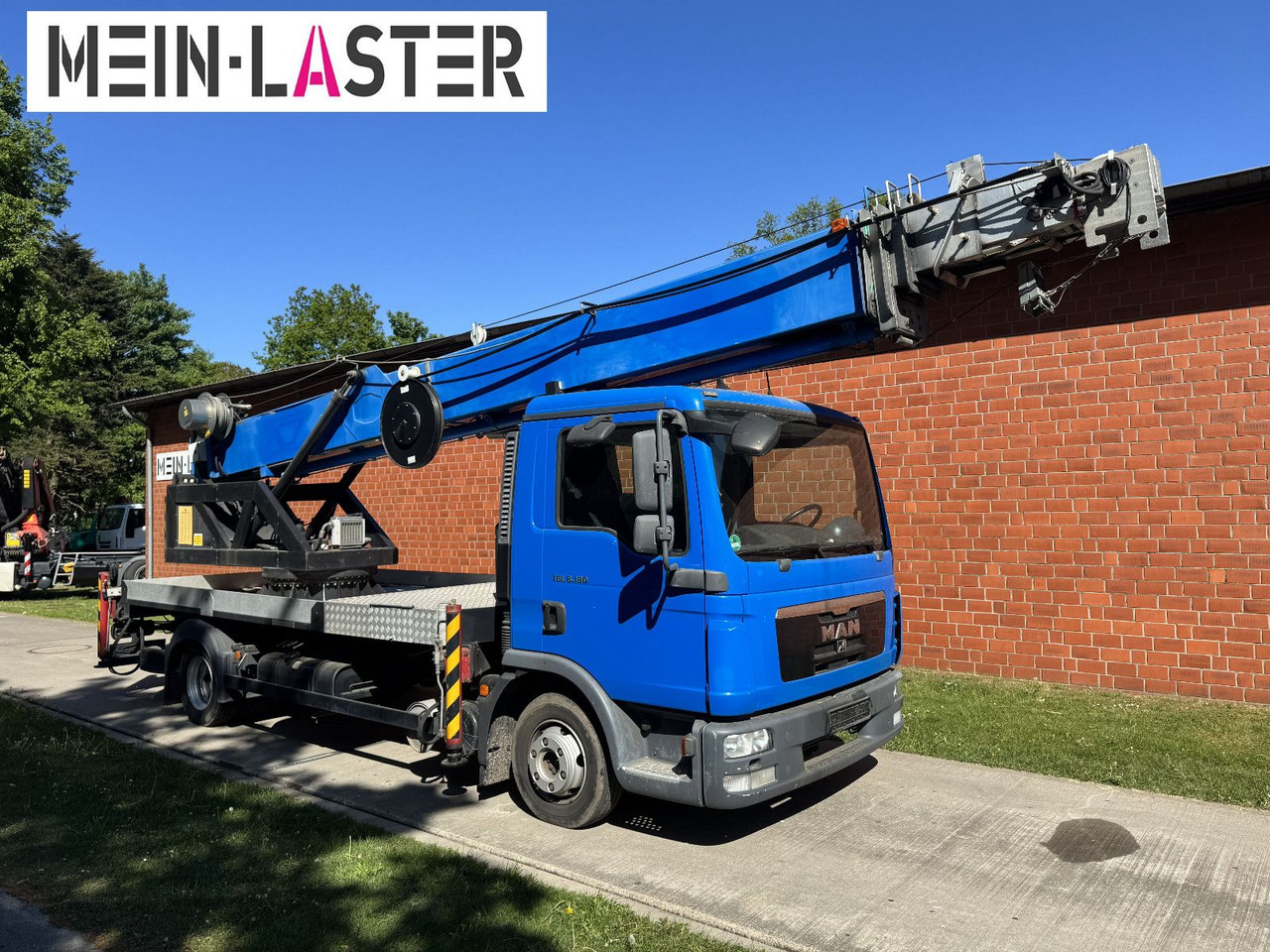 MAN 8.180 Emminghaus kein Böcker Klaas 33 Meter FB - Φορτηγό με γερανό: φωτογραφία 3 MAN 8.180 Emminghaus kein Böcker Klaas 33 Meter FB - Φορτηγό με γερανό: φωτογραφία 3