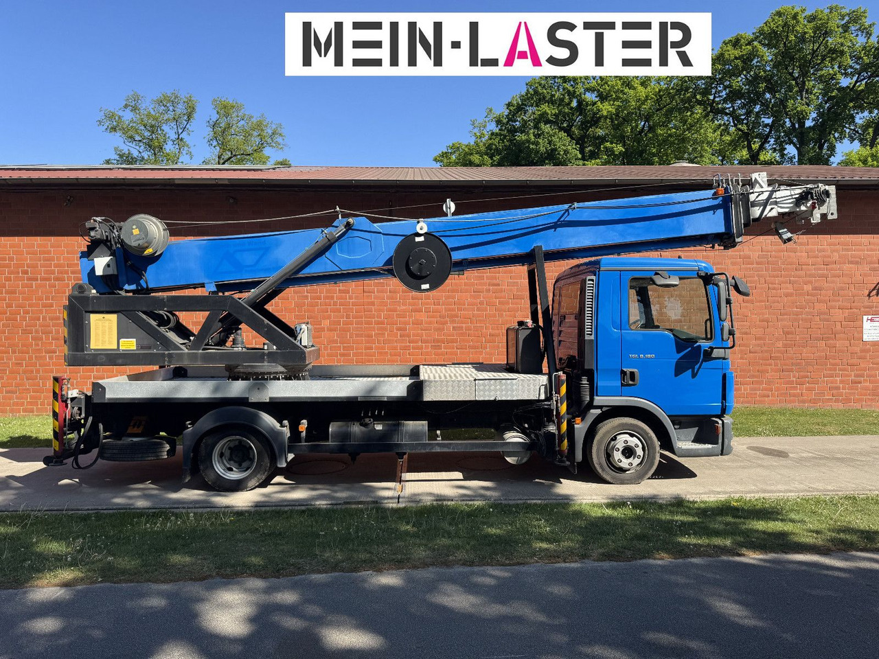 MAN 8.180 Emminghaus kein Böcker Klaas 33 Meter FB - Φορτηγό με γερανό: φωτογραφία 5 MAN 8.180 Emminghaus kein Böcker Klaas 33 Meter FB - Φορτηγό με γερανό: φωτογραφία 5