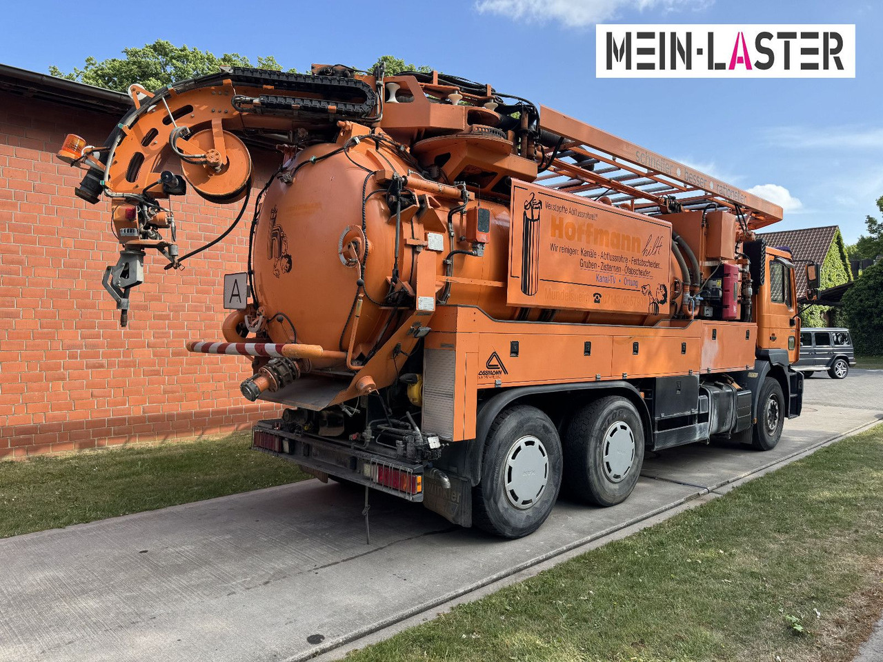 MAN FE 410 Assmann Saug HD Spüler Recycling + FB. - Όχημα εκκένωσης βόθρων: φωτογραφία 5 MAN FE 410 Assmann Saug HD Spüler Recycling + FB. - Όχημα εκκένωσης βόθρων: φωτογραφία 5