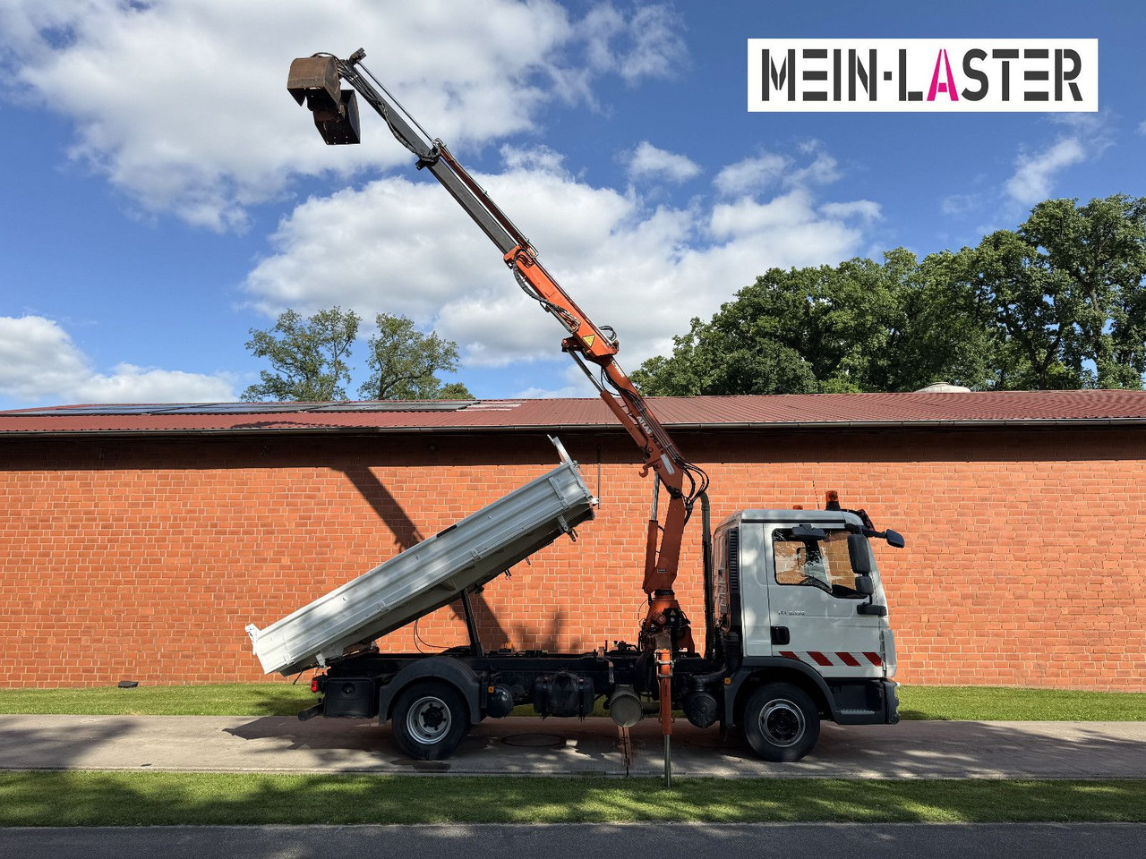 MAN TGL 8.150 3 S-Kipper Atlas 75 10m -1t. Funk FB - Όχημα με ανατρεπομενη καροτσα: φωτογραφία 2 MAN TGL 8.150 3 S-Kipper Atlas 75 10m -1t. Funk FB - Όχημα με ανατρεπομενη καροτσα: φωτογραφία 2