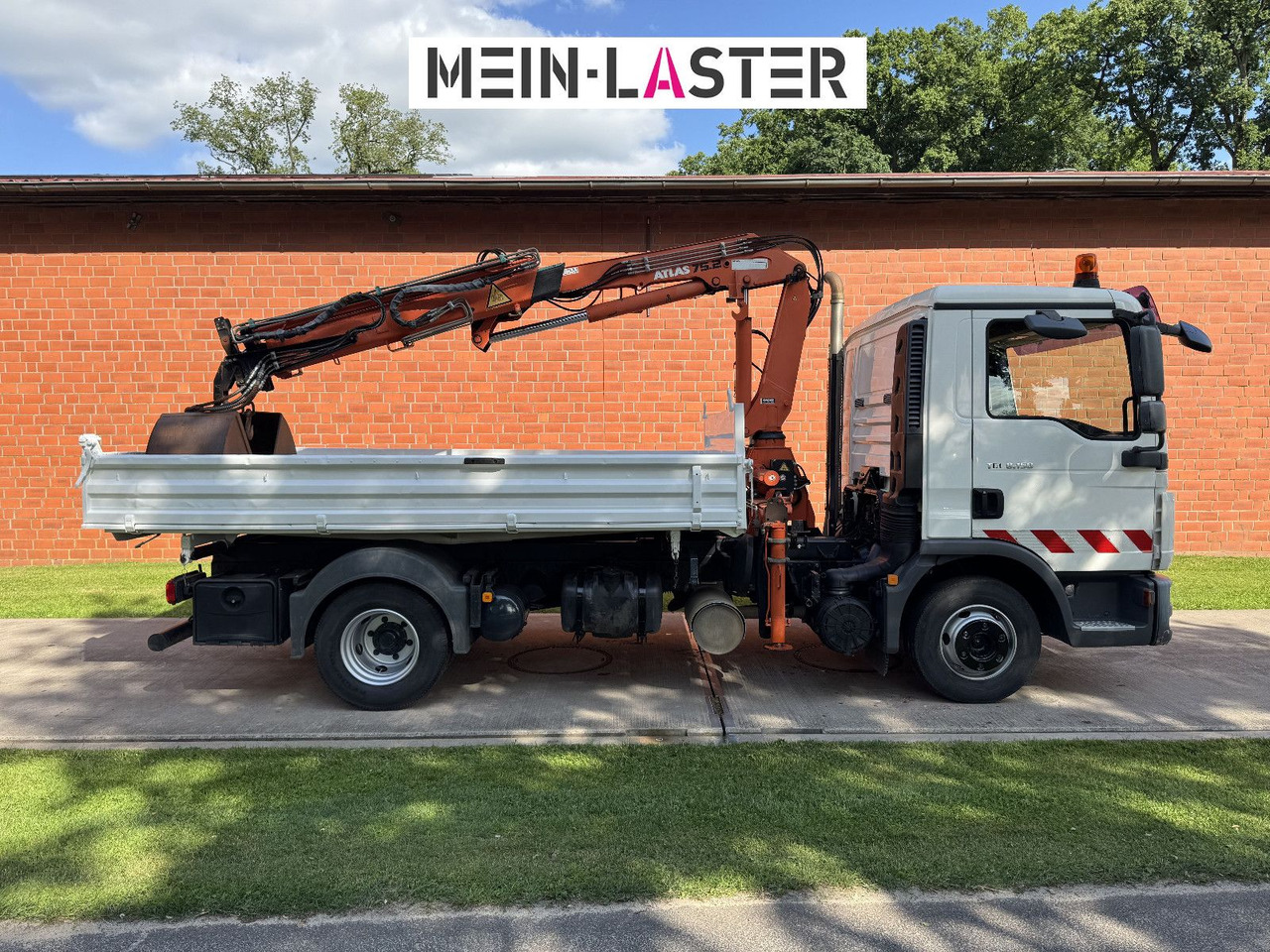 MAN TGL 8.150 3 S-Kipper Atlas 75 10m -1t. Funk FB - Όχημα με ανατρεπομενη καροτσα: φωτογραφία 5 MAN TGL 8.150 3 S-Kipper Atlas 75 10m -1t. Funk FB - Όχημα με ανατρεπομενη καροτσα: φωτογραφία 5