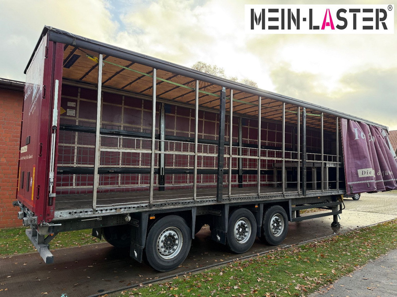 Schmitz Cargobull Edscha R+L Lenkachse Staplerhalterung TÜV 10-26 - Επικαθήμενο κουρτίνα: φωτογραφία 2 Schmitz Cargobull Edscha R+L Lenkachse Staplerhalterung TÜV 10-26 - Επικαθήμενο κουρτίνα: φωτογραφία 2