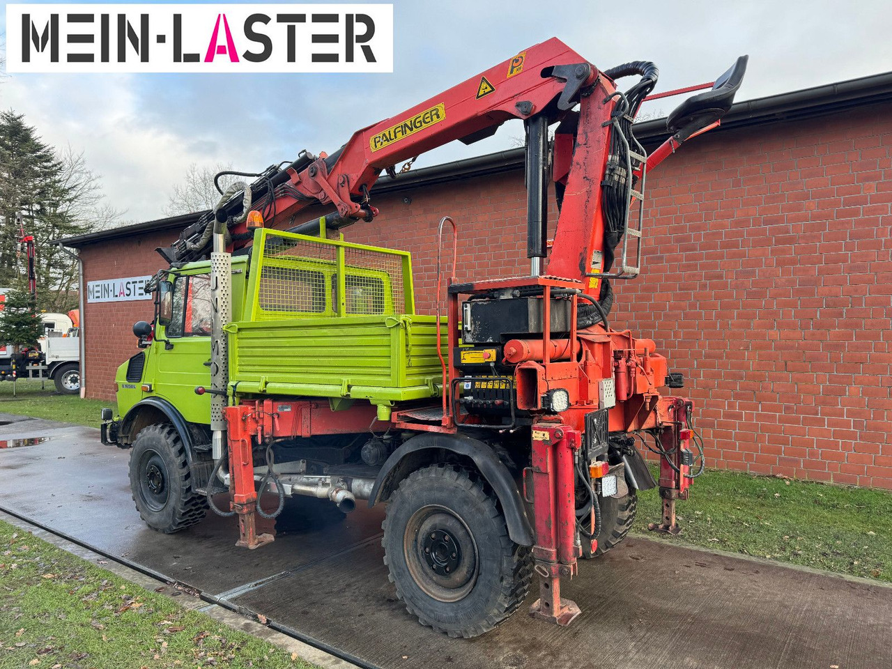 Unimog U 1650 PK 10500 Kran 15 m max. 3,9 t Seilwinde - Φορτηγό με γερανό: φωτογραφία 4 Unimog U 1650 PK 10500 Kran 15 m max. 3,9 t Seilwinde - Φορτηγό με γερανό: φωτογραφία 4