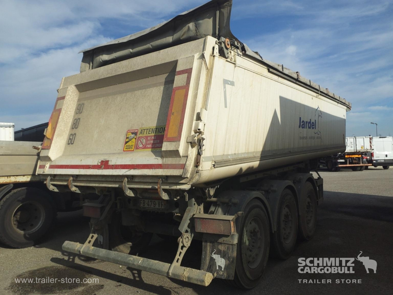 SCHMITZ Tipper Alu-square sided body 24m³ - Επικαθήμενο ανατρεπόμενο: φωτογραφία 4 SCHMITZ Tipper Alu-square sided body 24m³ - Επικαθήμενο ανατρεπόμενο: φωτογραφία 4