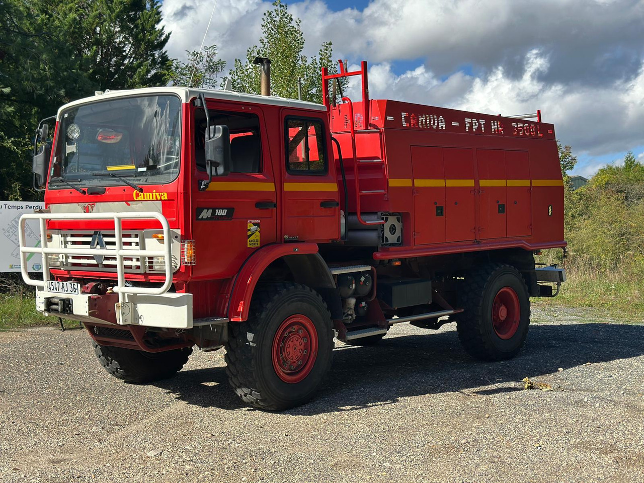 RENAULT M180 - Πυροσβεστικό όχημα: φωτογραφία 3 RENAULT M180 - Πυροσβεστικό όχημα: φωτογραφία 3