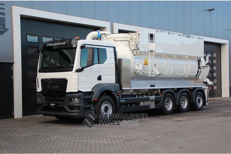 MAN TGS 35.520 8x4 MAN Amphitec Vortex 9000 - Όχημα εκκένωσης βόθρων: φωτογραφία 1 MAN TGS 35.520 8x4 MAN Amphitec Vortex 9000 - Όχημα εκκένωσης βόθρων: φωτογραφία 1
