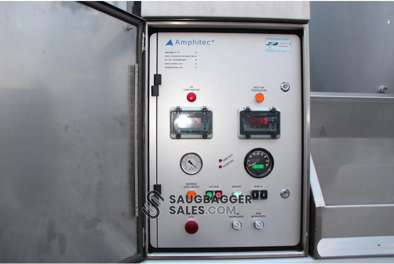 Όχημα εκκένωσης βόθρων Mercedes-Benz Arocs Amphitec Vortex 11000 Saugbagger: φωτογραφία 15