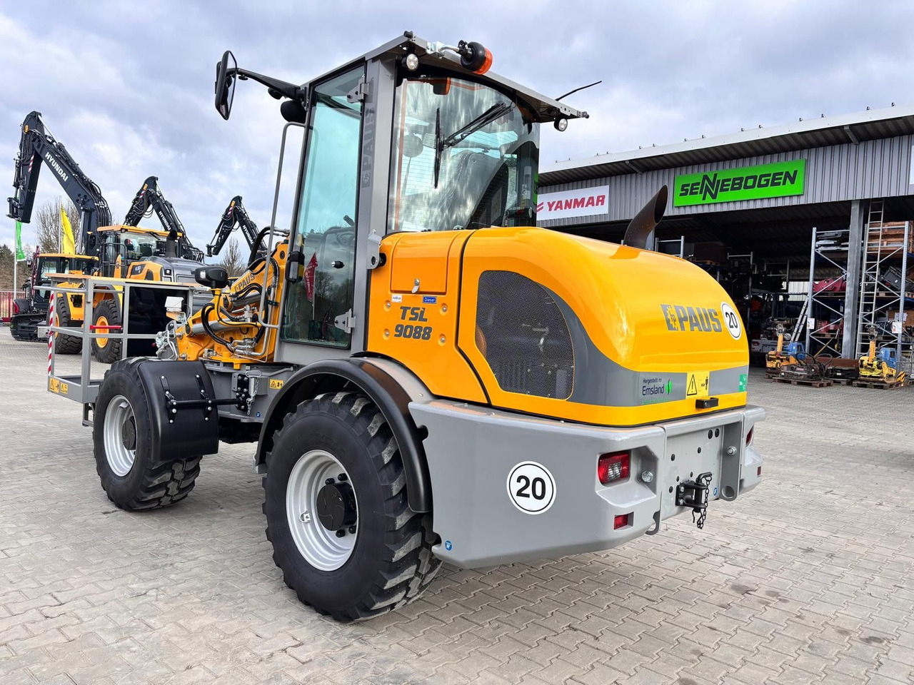 Paus TSL 9088 - Ελαστιχοφόρος φορτωτής: φωτογραφία 4 Paus TSL 9088 - Ελαστιχοφόρος φορτωτής: φωτογραφία 4