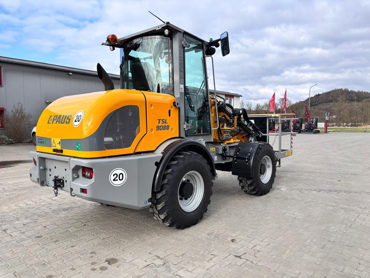 Paus TSL 9088 - Ελαστιχοφόρος φορτωτής: φωτογραφία 5 Paus TSL 9088 - Ελαστιχοφόρος φορτωτής: φωτογραφία 5