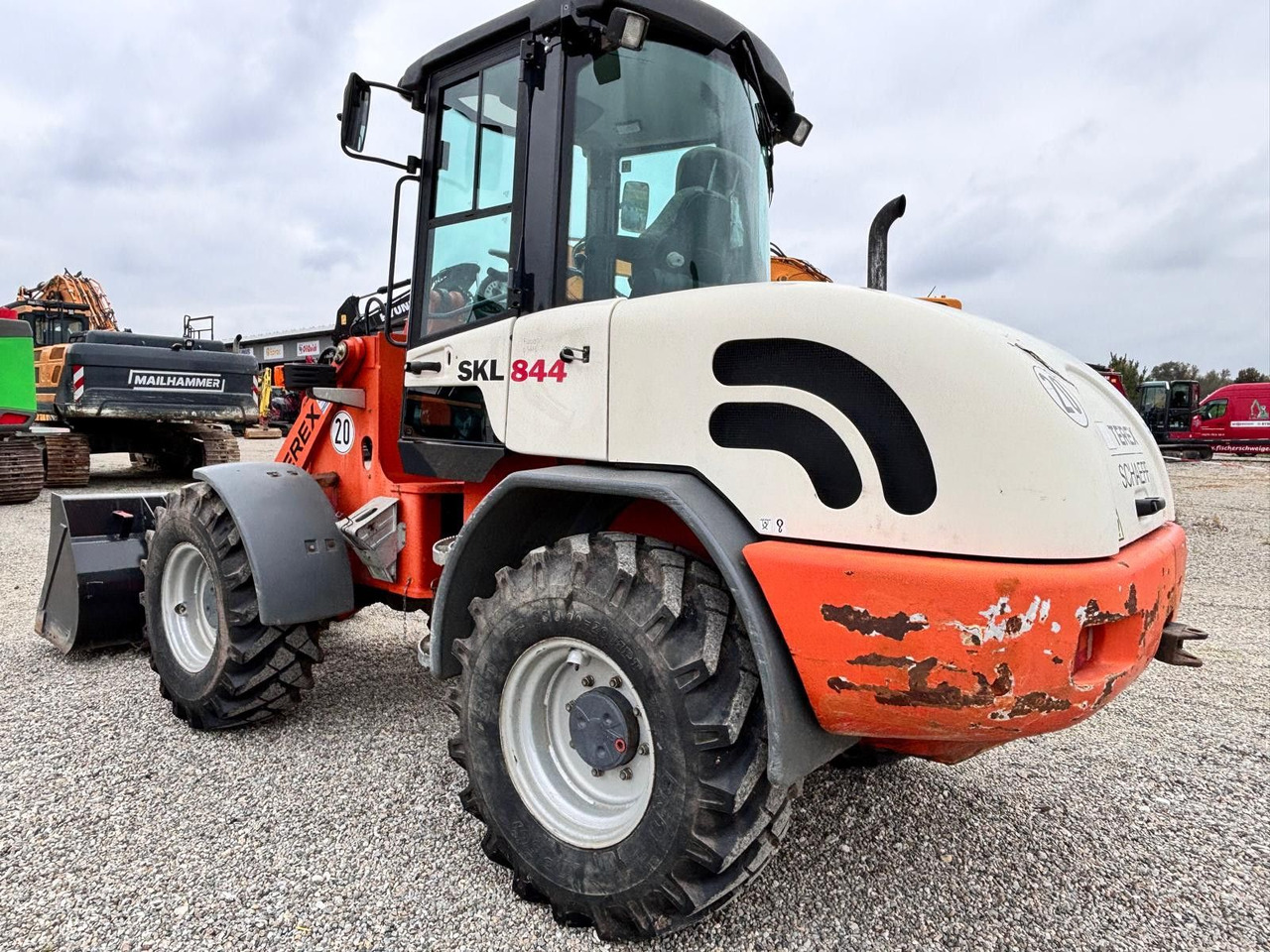 Terex SKL844/ TL100 - Ελαστιχοφόρος φορτωτής: φωτογραφία 4 Terex SKL844/ TL100 - Ελαστιχοφόρος φορτωτής: φωτογραφία 4