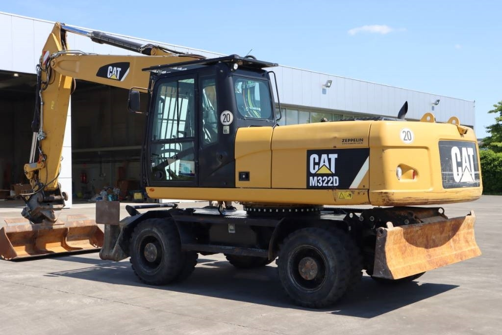 CAT M 322 D - Τροχοφόρος εκσκαφέας: φωτογραφία 4 CAT M 322 D - Τροχοφόρος εκσκαφέας: φωτογραφία 4