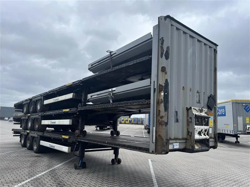 Krone 1x 2014 & 2x 2013 XL MEGA P400 HUCKEPACK FLAT STACK - Επικαθήμενο κόφα: φωτογραφία 1 Krone 1x 2014 & 2x 2013 XL MEGA P400 HUCKEPACK FLAT STACK - Επικαθήμενο κόφα: φωτογραφία 1
