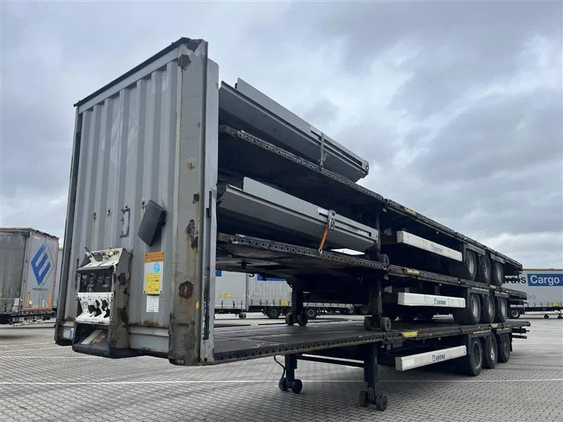 Krone 1x 2014 & 2x 2013 XL MEGA P400 HUCKEPACK FLAT STACK - Επικαθήμενο κόφα: φωτογραφία 3 Krone 1x 2014 & 2x 2013 XL MEGA P400 HUCKEPACK FLAT STACK - Επικαθήμενο κόφα: φωτογραφία 3