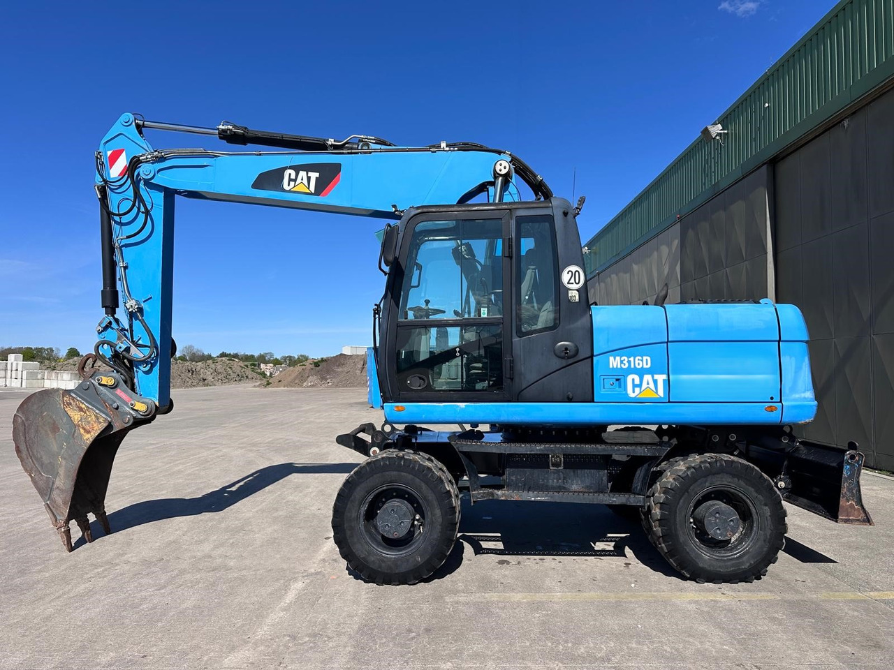 CATERPILLAR M 316 D Oil Quick OQ 65 Deutsche Maschine Top ! - Τροχοφόρος εκσκαφέας: φωτογραφία 5 CATERPILLAR M 316 D Oil Quick OQ 65 Deutsche Maschine Top ! - Τροχοφόρος εκσκαφέας: φωτογραφία 5