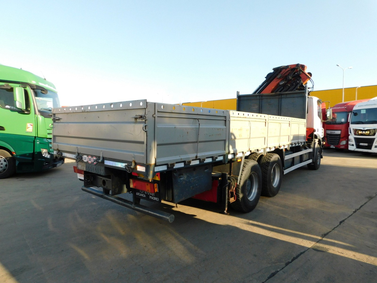 Iveco Magirus trakker - Φορτηγό με ανοιχτή καρότσα, Φορτηγό με γερανό: φωτογραφία 3 Iveco Magirus trakker - Φορτηγό με ανοιχτή καρότσα, Φορτηγό με γερανό: φωτογραφία 3
