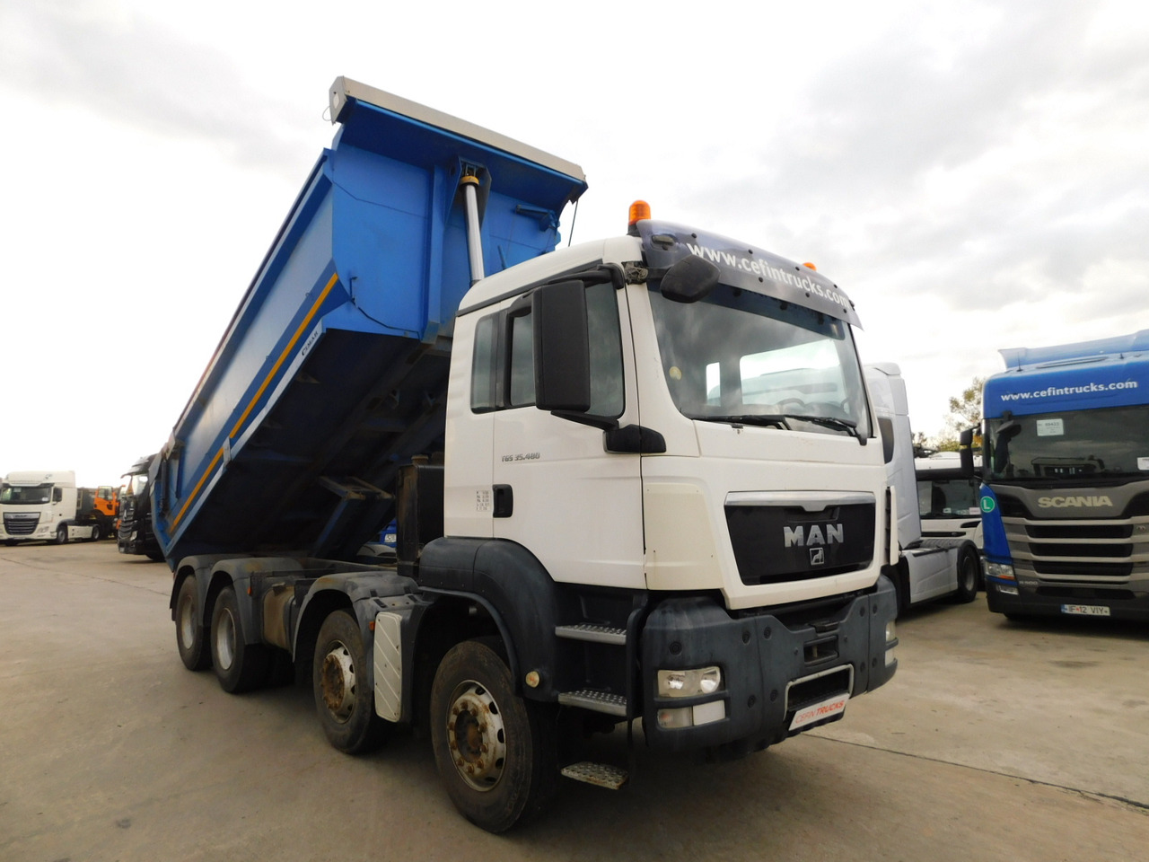 Man Tgs 35480 - Φορτηγό ανατρεπόμενο: φωτογραφία 2 Man Tgs 35480 - Φορτηγό ανατρεπόμενο: φωτογραφία 2