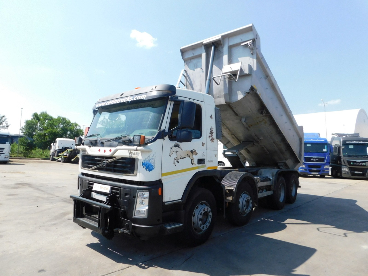 Volvo Fm 12 - Φορτηγό ανατρεπόμενο: φωτογραφία 1 Volvo Fm 12 - Φορτηγό ανατρεπόμενο: φωτογραφία 1
