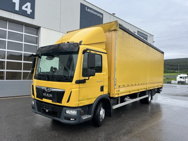 MAN TGL 12.220 4x2 BL Euro6 Klima Luftfeder - Φορτηγό μουσαμάς: φωτογραφία 1 MAN TGL 12.220 4x2 BL Euro6 Klima Luftfeder - Φορτηγό μουσαμάς: φωτογραφία 1