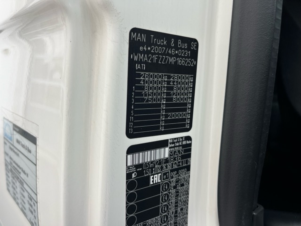 MAN TGS 26.360 6x2-4 LL Euro6 Klima AHK Luftfeder - Φορτηγό σασί: φωτογραφία 5 MAN TGS 26.360 6x2-4 LL Euro6 Klima AHK Luftfeder - Φορτηγό σασί: φωτογραφία 5