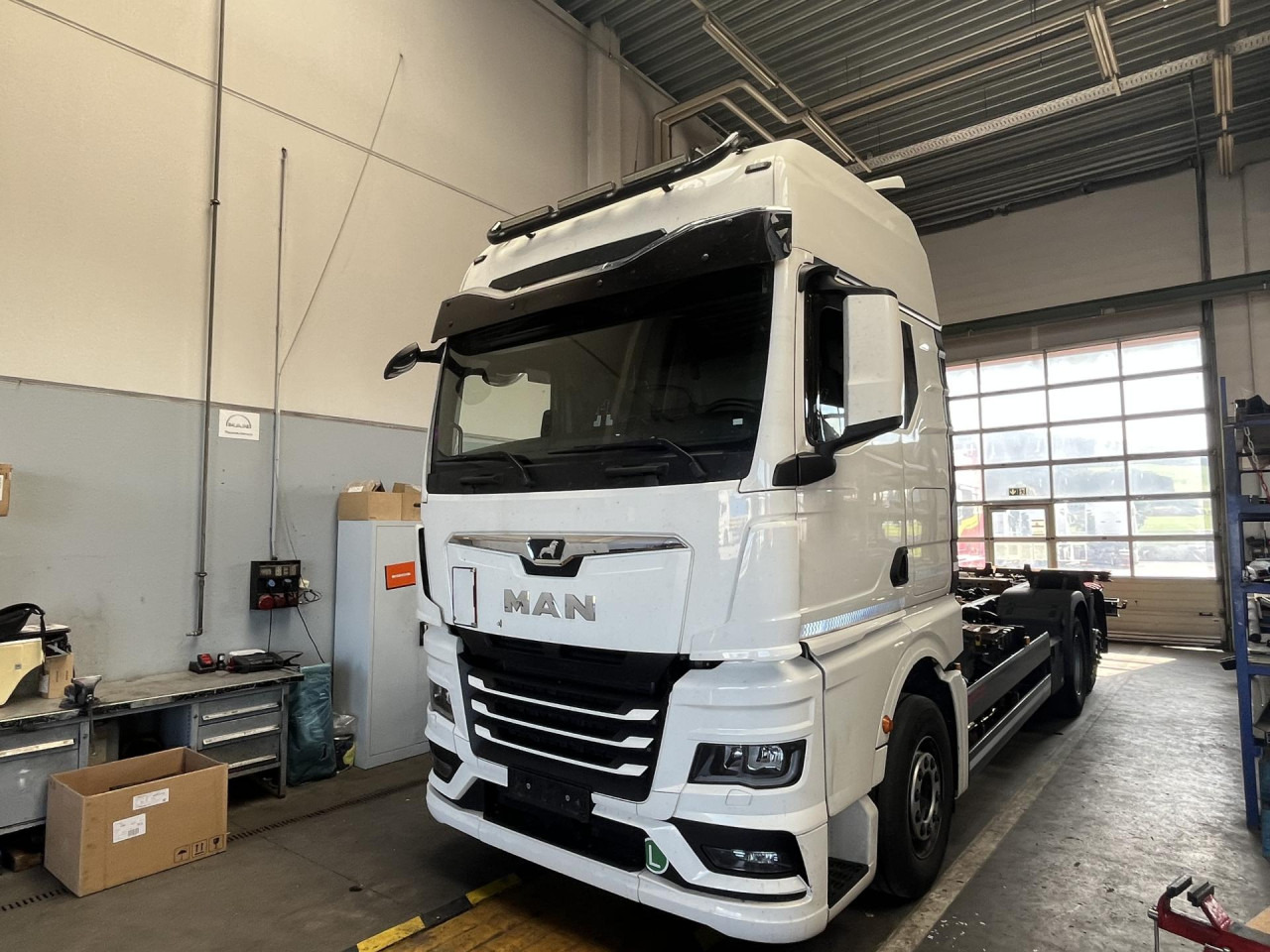 MAN TGX 26.470 6x2-4 LL CH Multiwechsler Euro6 Klima - Φορτηγό μεταφοράς εμπορευματοκιβωτίων/ Κινητό αμάξωμα: φωτογραφία 1 MAN TGX 26.470 6x2-4 LL CH Multiwechsler Euro6 Klima - Φορτηγό μεταφοράς εμπορευματοκιβωτίων/ Κινητό αμάξωμα: φωτογραφία 1
