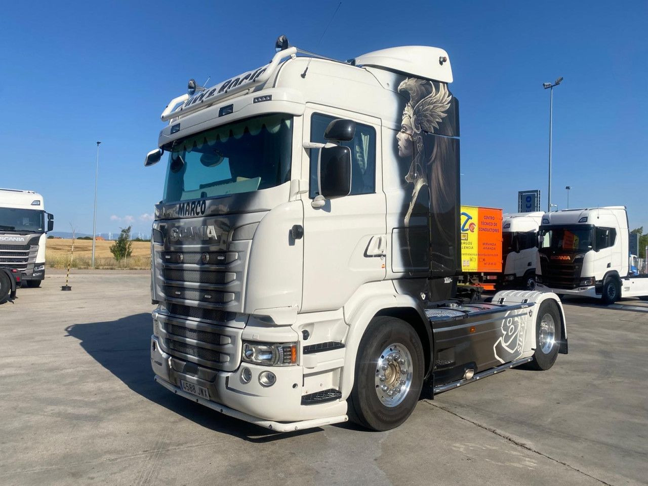 Scania R 580 - Τράκτορας: φωτογραφία 1 Scania R 580 - Τράκτορας: φωτογραφία 1