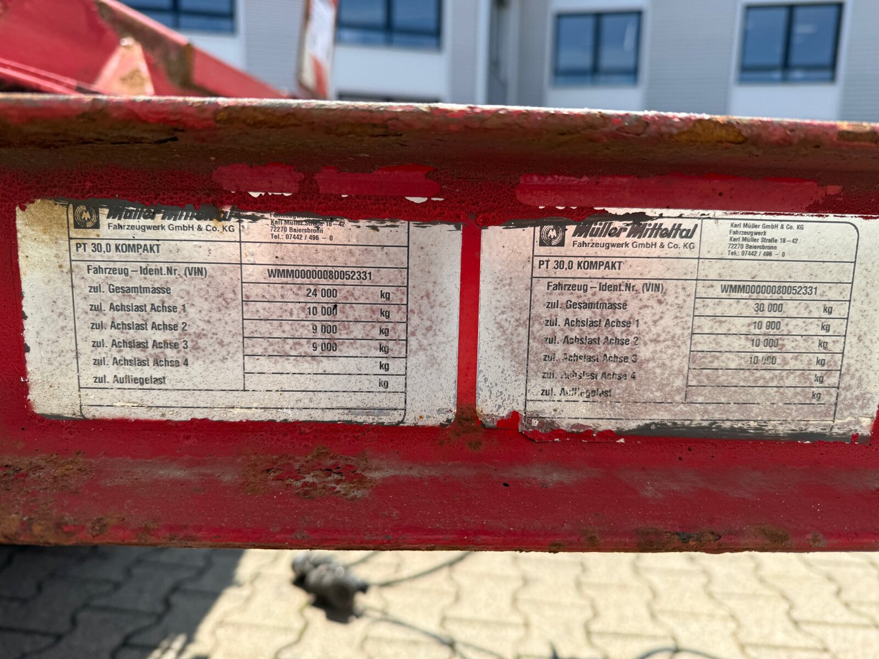 Andere PT 30,0 Kompakt PT 30,0 Kompakt, verbr. auf 3m - Ρυμούλκα με χαμηλό δάπεδο: φωτογραφία 4 Andere PT 30,0 Kompakt PT 30,0 Kompakt, verbr. auf 3m - Ρυμούλκα με χαμηλό δάπεδο: φωτογραφία 4