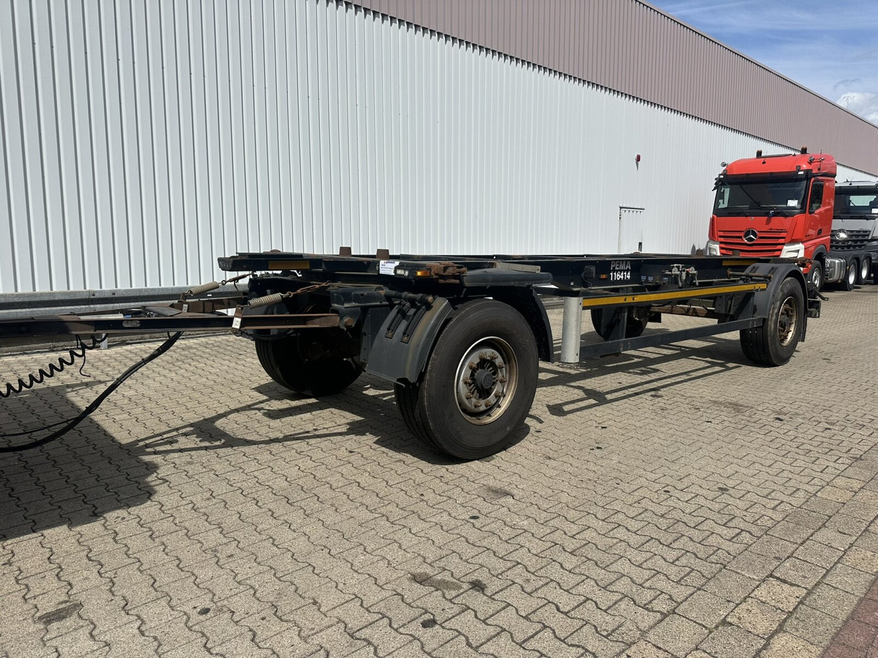 CIMC DC02 BDF-Anhänger CIMC DC02 BDF-Anhänger - Ρυμούλκα μεταφοράς εμπορευματοκιβωτίων/ Κινητό αμάξωμα: φωτογραφία 1 CIMC DC02 BDF-Anhänger CIMC DC02 BDF-Anhänger - Ρυμούλκα μεταφοράς εμπορευματοκιβωτίων/ Κινητό αμάξωμα: φωτογραφία 1