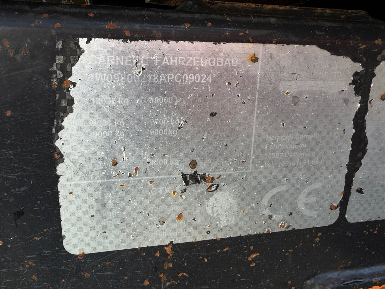 Carnehl CTK/A CTK/A, Alu-Bordwände, ca. 10m³ - Ρυμούλκα ανατρεπόμενο: φωτογραφία 2 Carnehl CTK/A CTK/A, Alu-Bordwände, ca. 10m³ - Ρυμούλκα ανατρεπόμενο: φωτογραφία 2