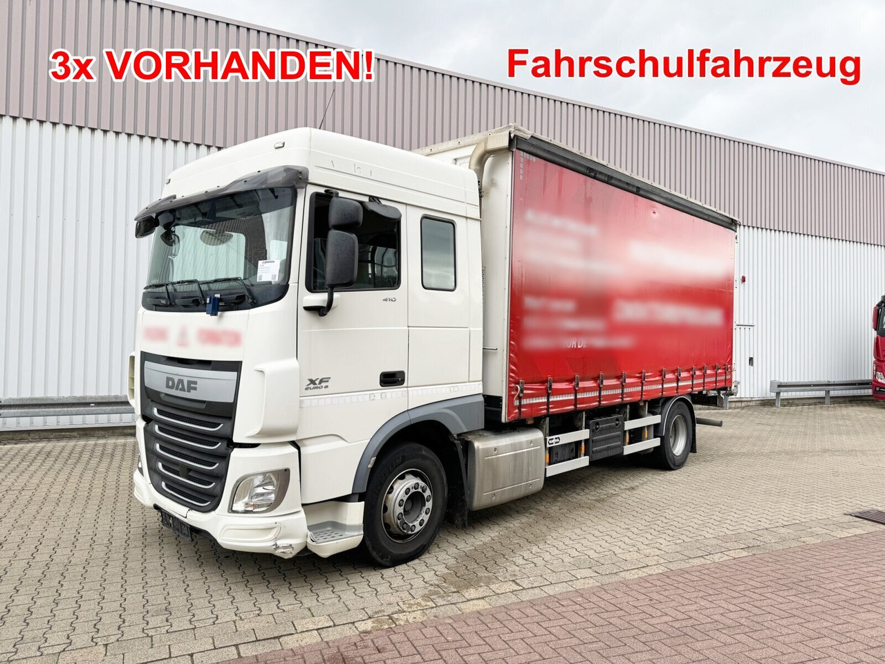 DAF XF 410 FA 4x2 XF 410 FA 4x2, Fahrschule, 2x AHK, 6 Sitze - Φορτηγό με ανοιχτή καρότσα: φωτογραφία 1 DAF XF 410 FA 4x2 XF 410 FA 4x2, Fahrschule, 2x AHK, 6 Sitze - Φορτηγό με ανοιχτή καρότσα: φωτογραφία 1