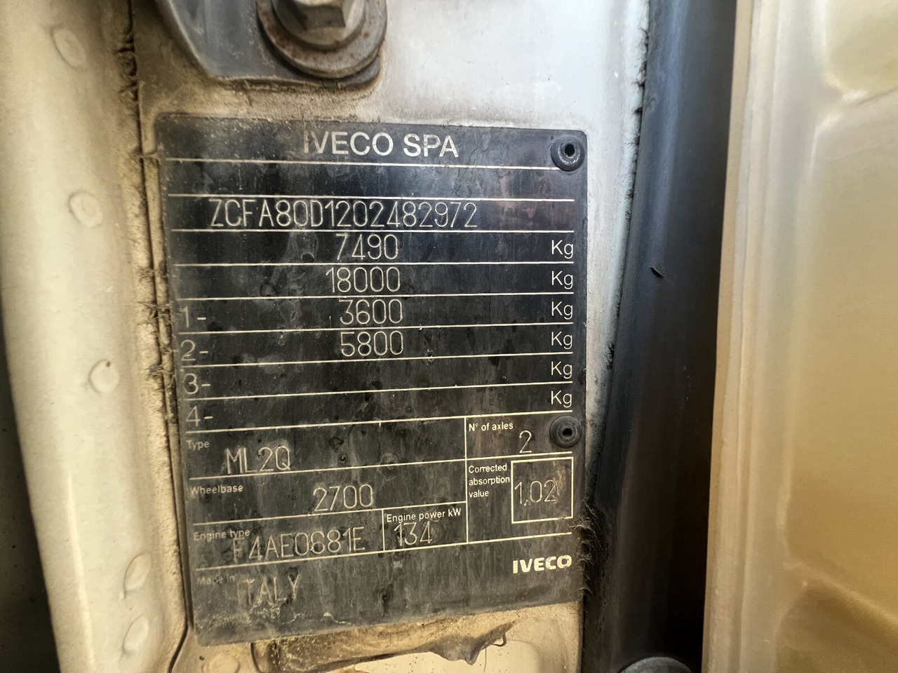 EuroCargo ML80E18K 4x2 EuroCargo ML80E18K 4x2 - Φορτηγό ανατρεπόμενο: φωτογραφία 3 EuroCargo ML80E18K 4x2 EuroCargo ML80E18K 4x2 - Φορτηγό ανατρεπόμενο: φωτογραφία 3