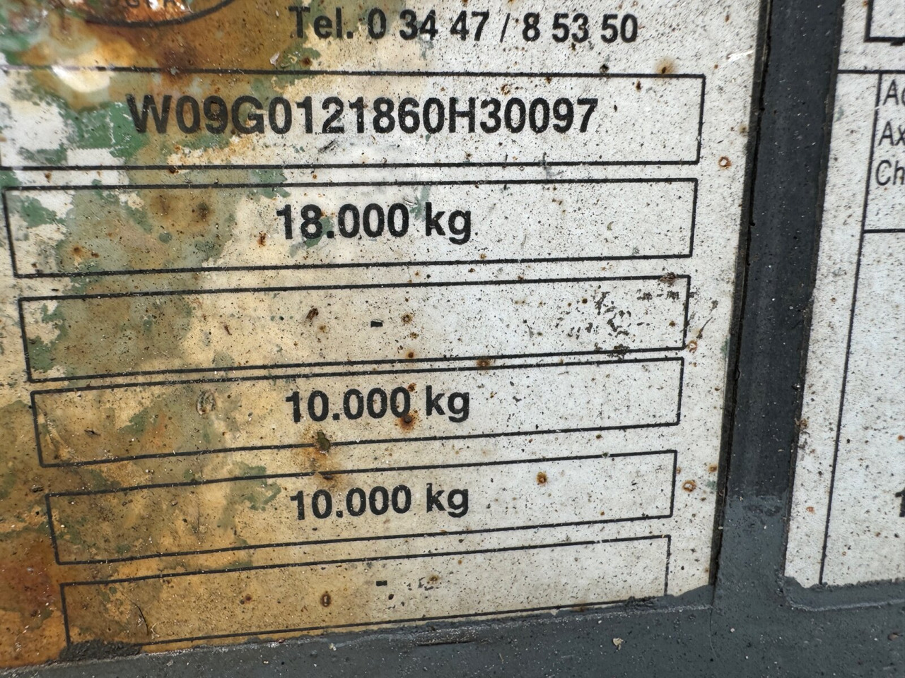 HKM A 18 ZB 3,4 A 18 ZB 3,4 Absetzanhänger - Ρυμούλκα μεταφοράς εμπορευματοκιβωτίων/ Κινητό αμάξωμα: φωτογραφία 2 HKM A 18 ZB 3,4 A 18 ZB 3,4 Absetzanhänger - Ρυμούλκα μεταφοράς εμπορευματοκιβωτίων/ Κινητό αμάξωμα: φωτογραφία 2