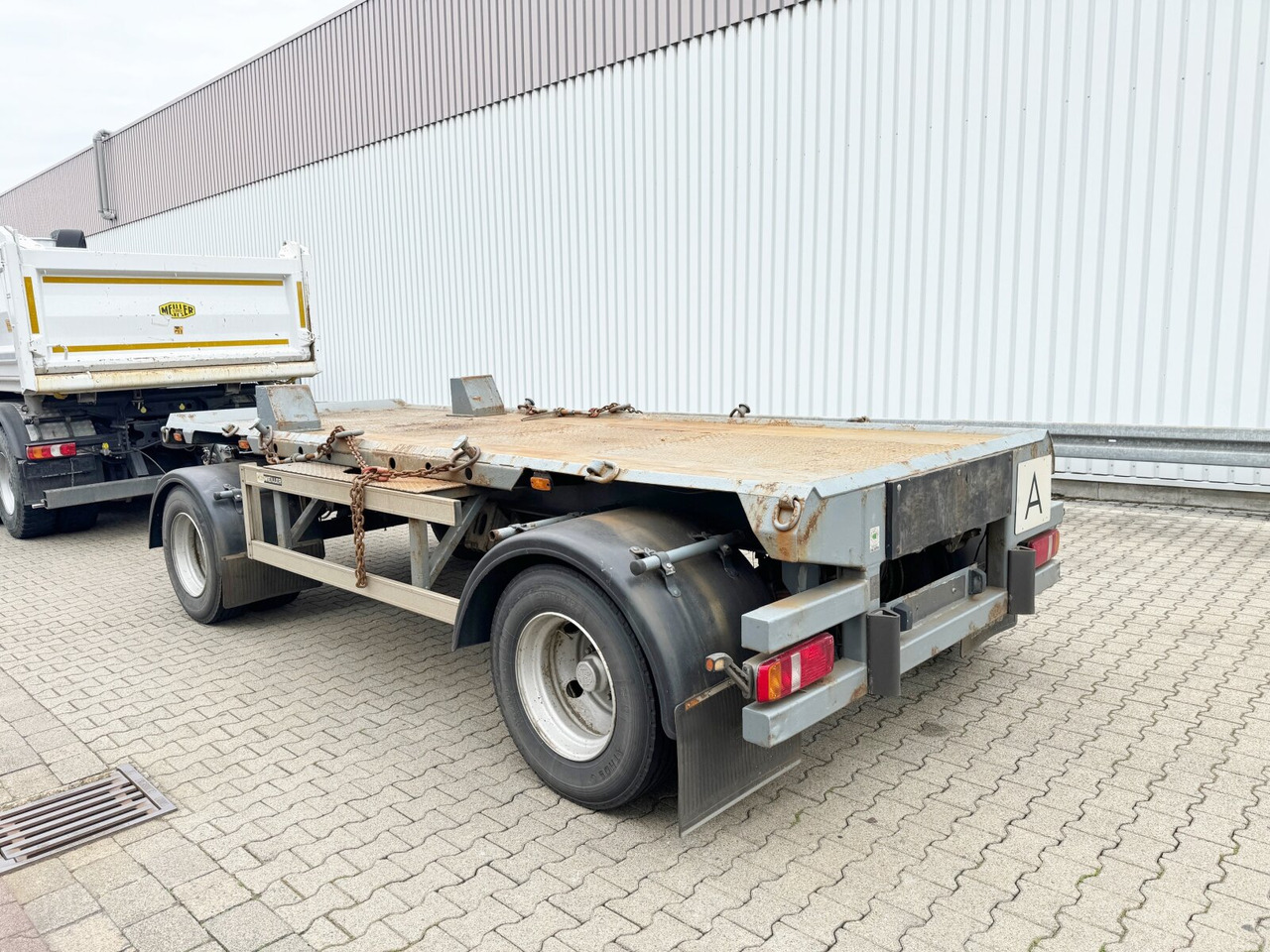 HKM A 18 ZB 3,4 A 18 ZB 3,4 Absetzanhänger - Ρυμούλκα μεταφοράς εμπορευματοκιβωτίων/ Κινητό αμάξωμα: φωτογραφία 4 HKM A 18 ZB 3,4 A 18 ZB 3,4 Absetzanhänger - Ρυμούλκα μεταφοράς εμπορευματοκιβωτίων/ Κινητό αμάξωμα: φωτογραφία 4