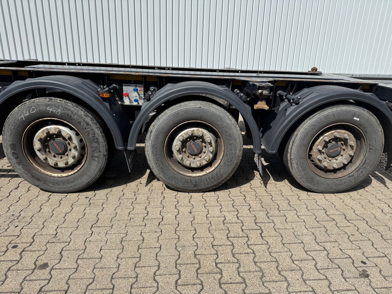 Kögel Port 45 Simplex Container-Chassis Port 45 Simplex, Container-Chassis, 20/2x20/30/40/45 Fuß, ausziehbar - Επικαθήμενο: φωτογραφία 4 Kögel Port 45 Simplex Container-Chassis Port 45 Simplex, Container-Chassis, 20/2x20/30/40/45 Fuß, ausziehbar - Επικαθήμενο: φωτογραφία 4
