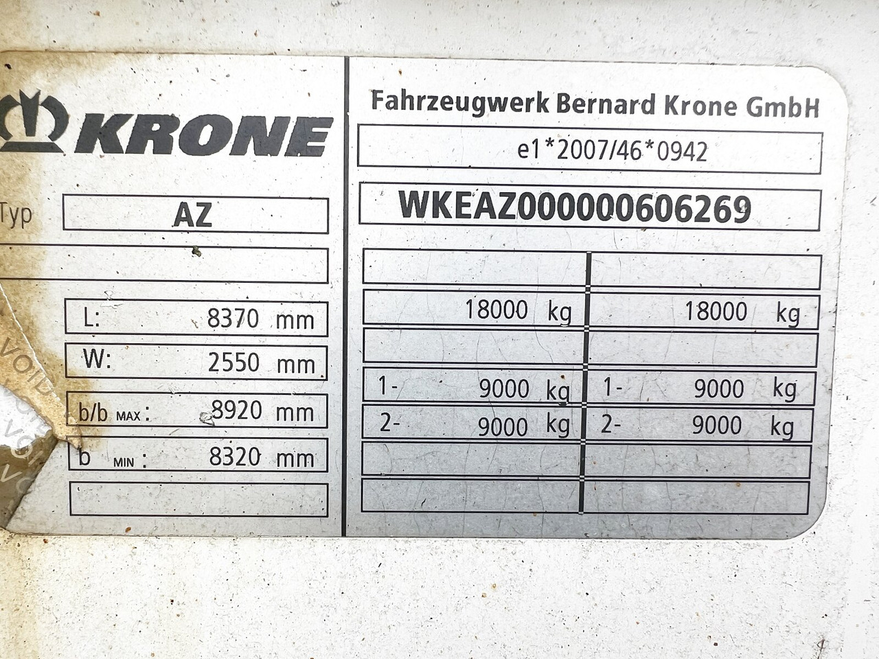 Krone AZP 18 AZP 18 Baustoffanhänger - Τρέιλερ πλατφόρμα/ Καρότσα: φωτογραφία 3 Krone AZP 18 AZP 18 Baustoffanhänger - Τρέιλερ πλατφόρμα/ Καρότσα: φωτογραφία 3