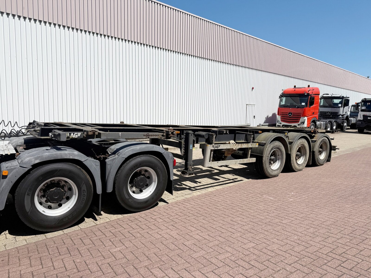 Lag 0-3-39 CD Containerchassis 0-3-39 CD Containerchassis, 20ft und 30ft, ADR - Επικαθήμενο: φωτογραφία 1 Lag 0-3-39 CD Containerchassis 0-3-39 CD Containerchassis, 20ft und 30ft, ADR - Επικαθήμενο: φωτογραφία 1