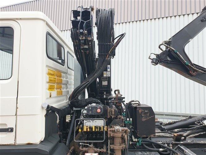 MAN 14.152 F 4x2 BB 14.152 F 4x2 BB mit Kran Hiab 060-2 - Φορτηγό φόρτωσης γάντζου, Φορτηγό με γερανό: φωτογραφία 4 MAN 14.152 F 4x2 BB 14.152 F 4x2 BB mit Kran Hiab 060-2 - Φορτηγό φόρτωσης γάντζου, Φορτηγό με γερανό: φωτογραφία 4