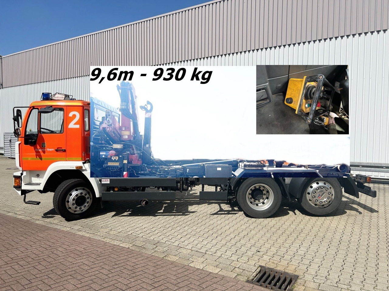 MAN 25/18.284 6x2-4 LL 25/18.284 6x2-4 LL,Kran HMF 1113 K3, Funk, Retarder - Φορτηγό φόρτωσης γάντζου, Φορτηγό με γερανό: φωτογραφία 1 MAN 25/18.284 6x2-4 LL 25/18.284 6x2-4 LL,Kran HMF 1113 K3, Funk, Retarder - Φορτηγό φόρτωσης γάντζου, Φορτηγό με γερανό: φωτογραφία 1