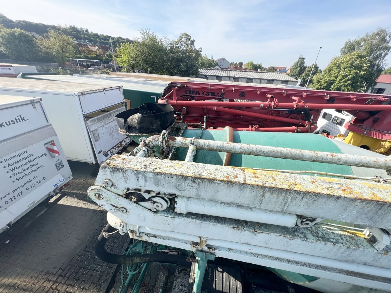 MAN 33.292 8x4 33.292 8x4 Mischer Stetter 7m³ mit Pumpe Schwing 21m, 6-Zylinder - Μπετονιέρα φορτηγό: φωτογραφία 3 MAN 33.292 8x4 33.292 8x4 Mischer Stetter 7m³ mit Pumpe Schwing 21m, 6-Zylinder - Μπετονιέρα φορτηγό: φωτογραφία 3